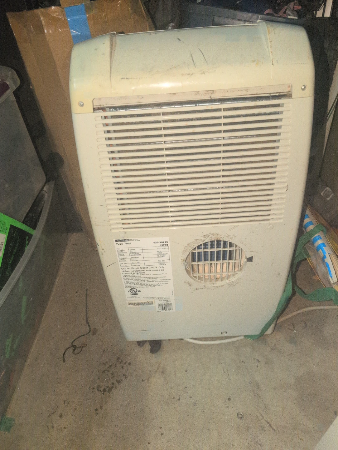 Kenmore 129-35713 Portable Air Conditioner - photo 2