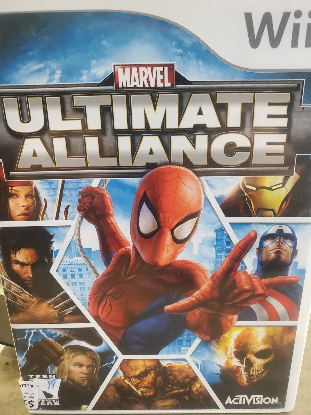 Marvel Ultimate Alliance Wii Game