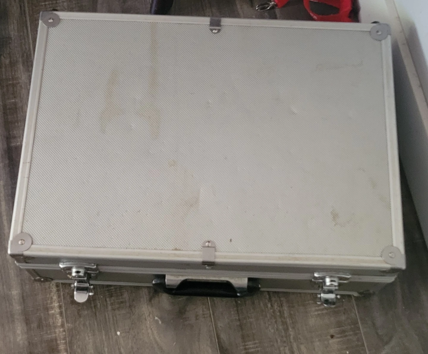 Silver Aluminum Attache Case / Tool Box - photo 3
