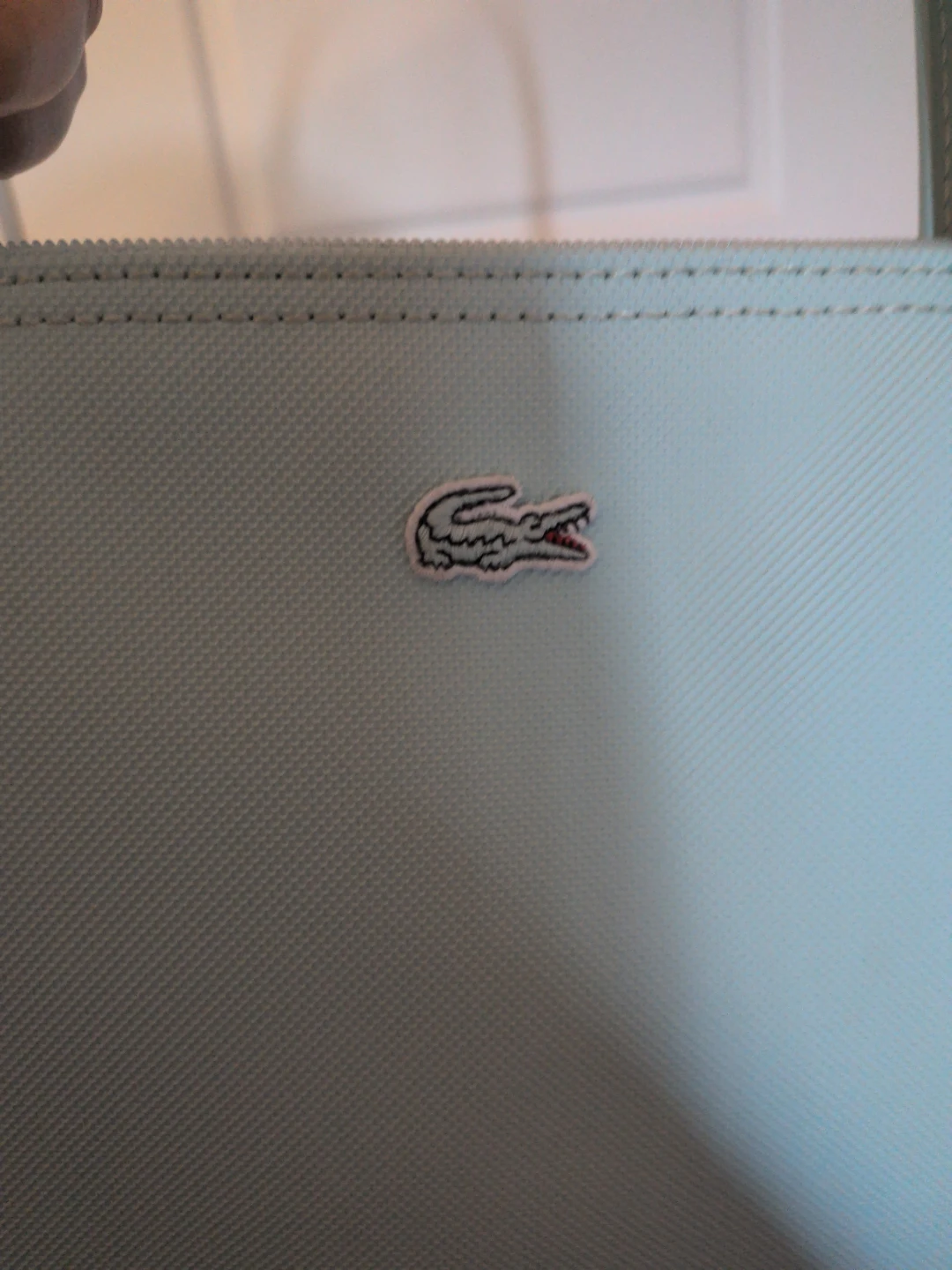 Lacoste Light Blue Tote Bag - photo 2