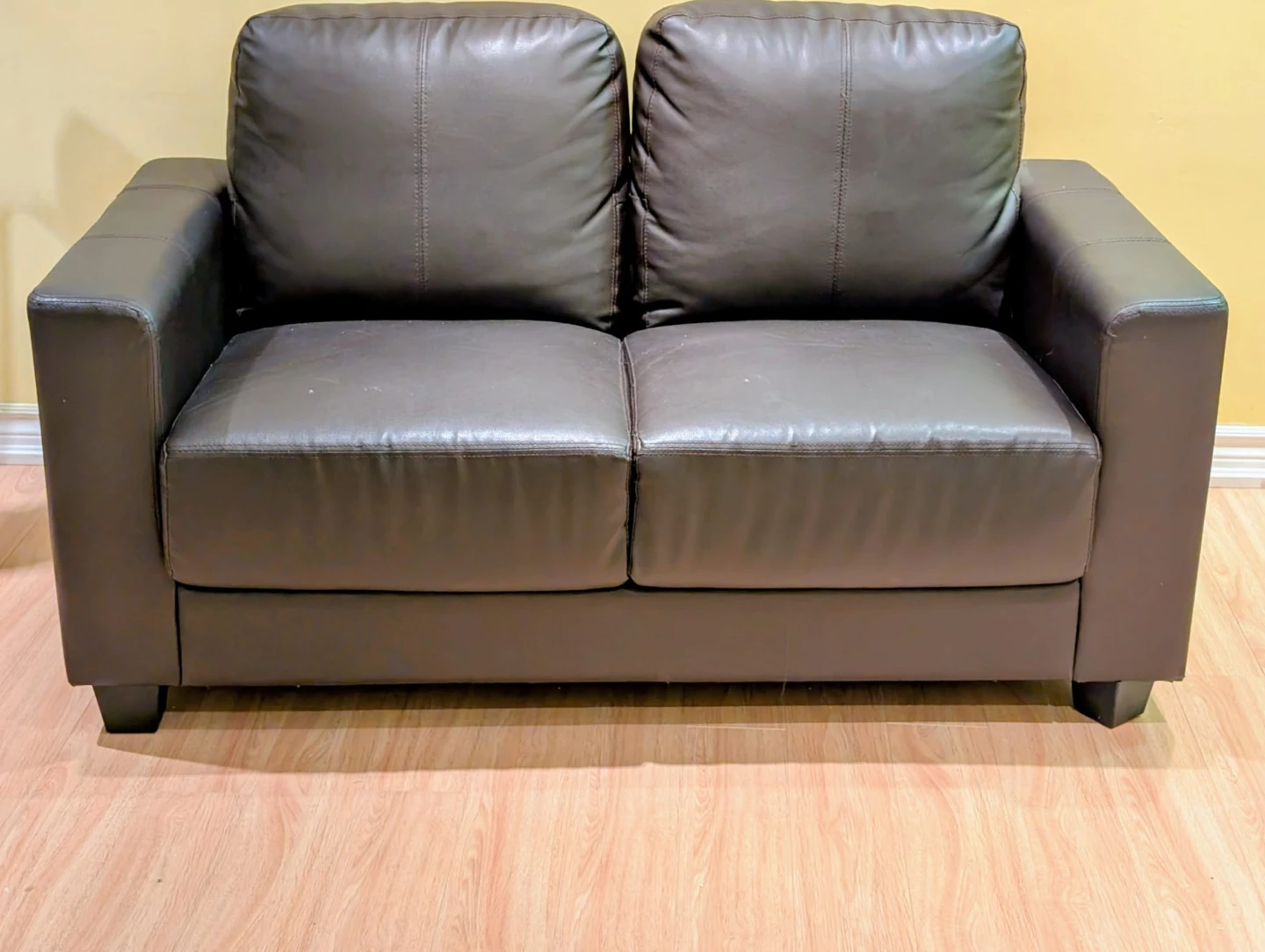 Brown Loveseat Sofa