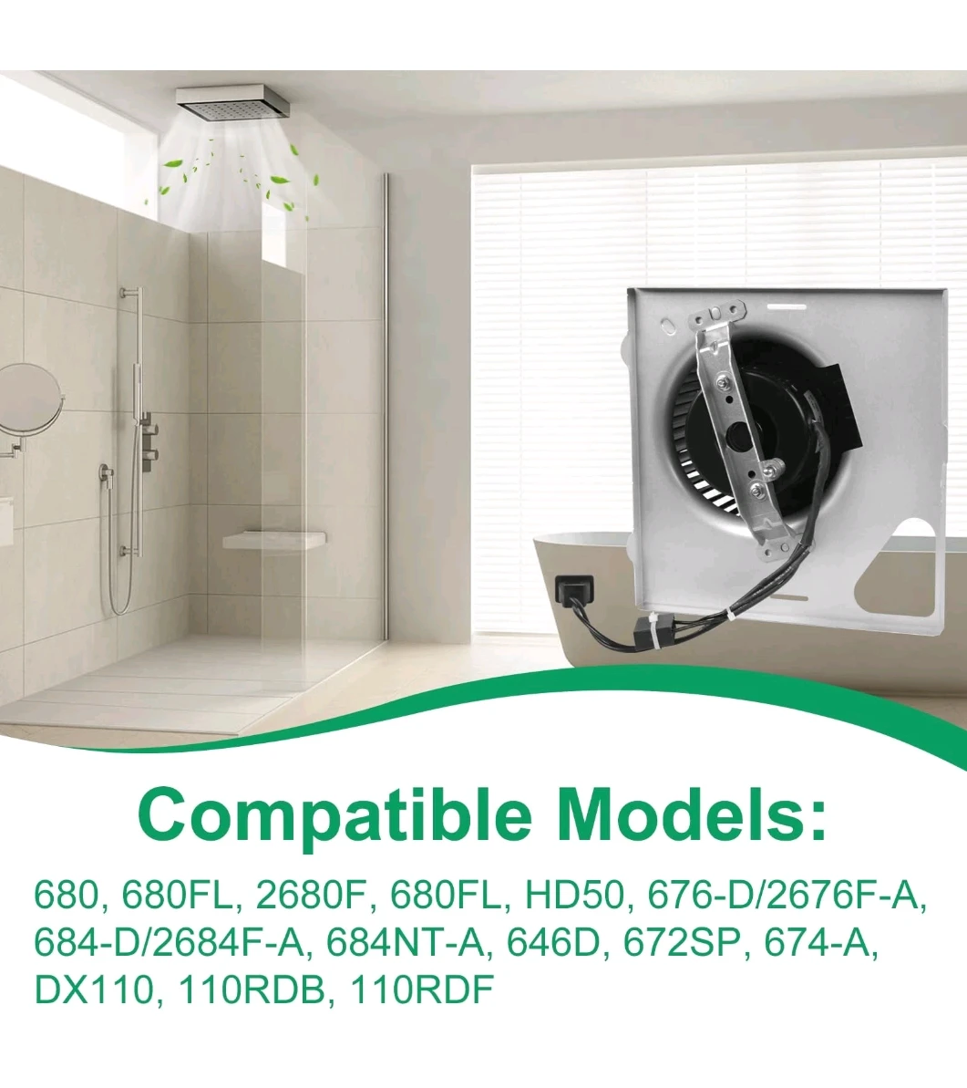 CONGKILU 110RDF Bathroom Exhaust Fan Motor - photo 2