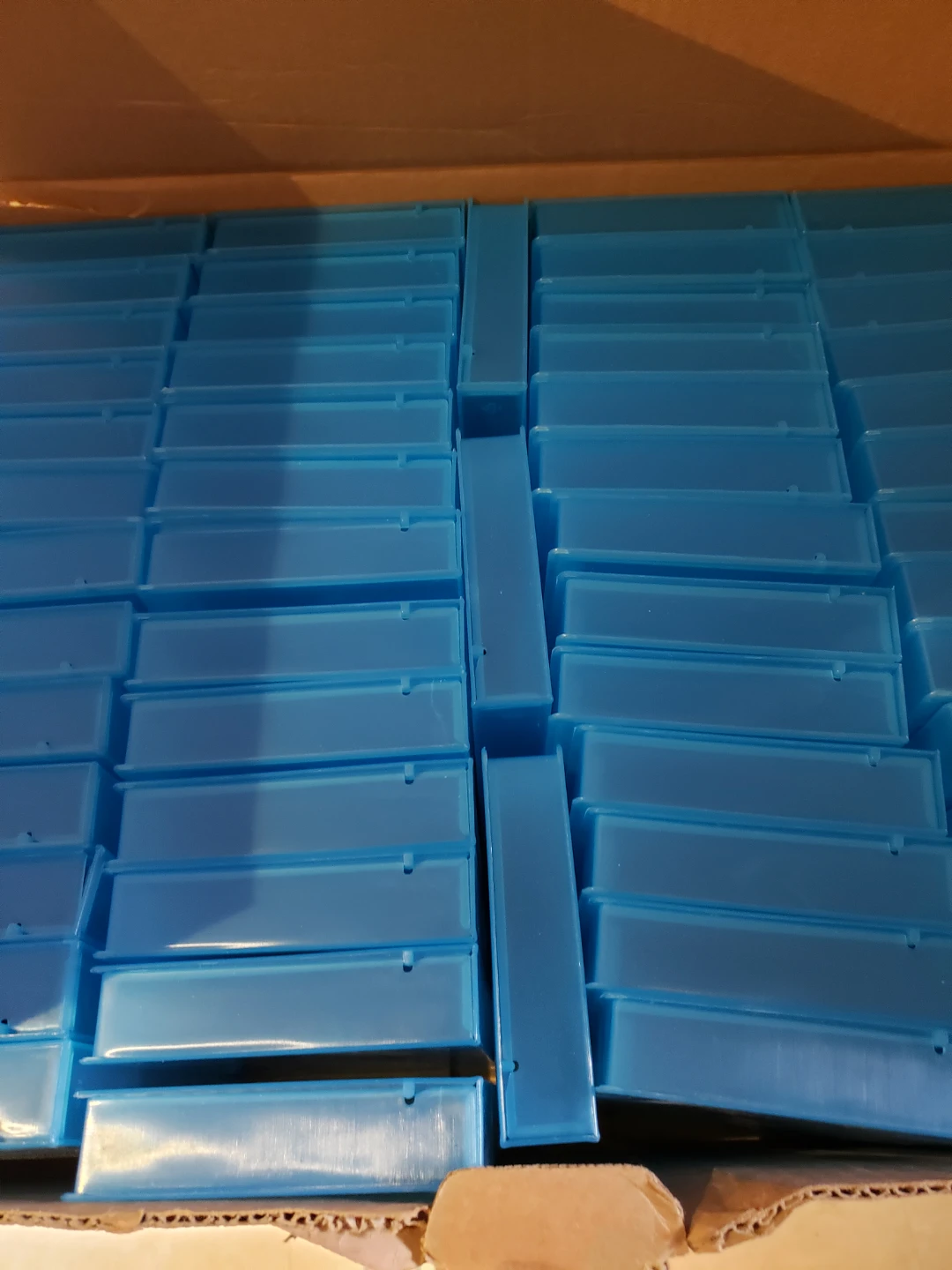 55 Blue Plastic VHS Cases - photo 5