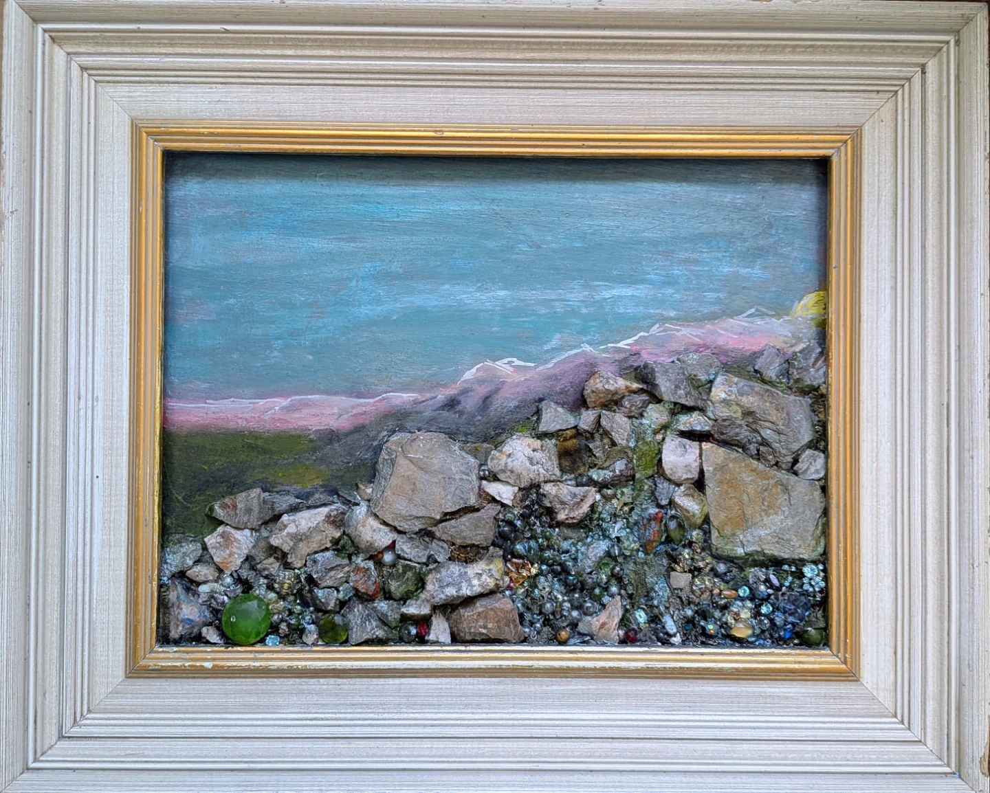Textured Landscape Art Painting