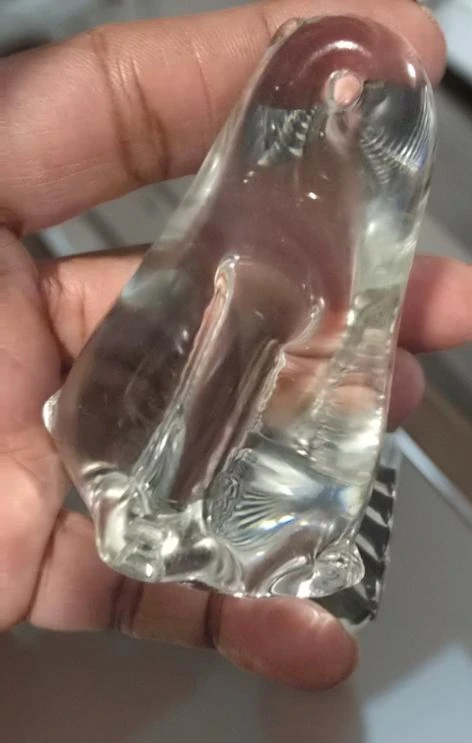 Clear Glass Penguin Figurine - photo 4
