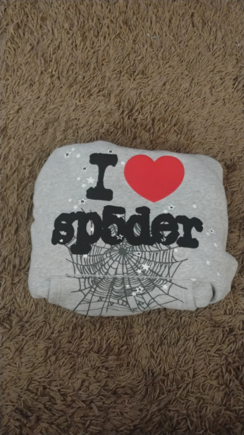 Grey Sp5der souvenir hoodie - photo 4