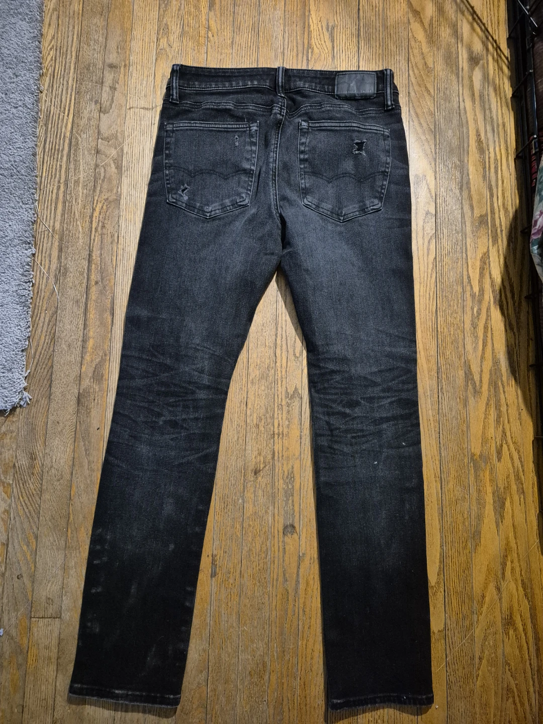 American Eagle Airflex 360 Distressed Black Jeans - photo 3