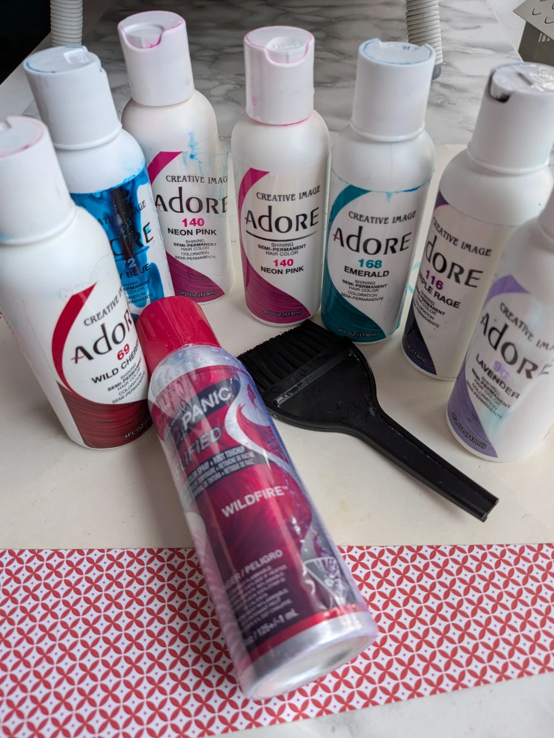 Adore & Manic Panic Semi-Permanent Hair Dyes
