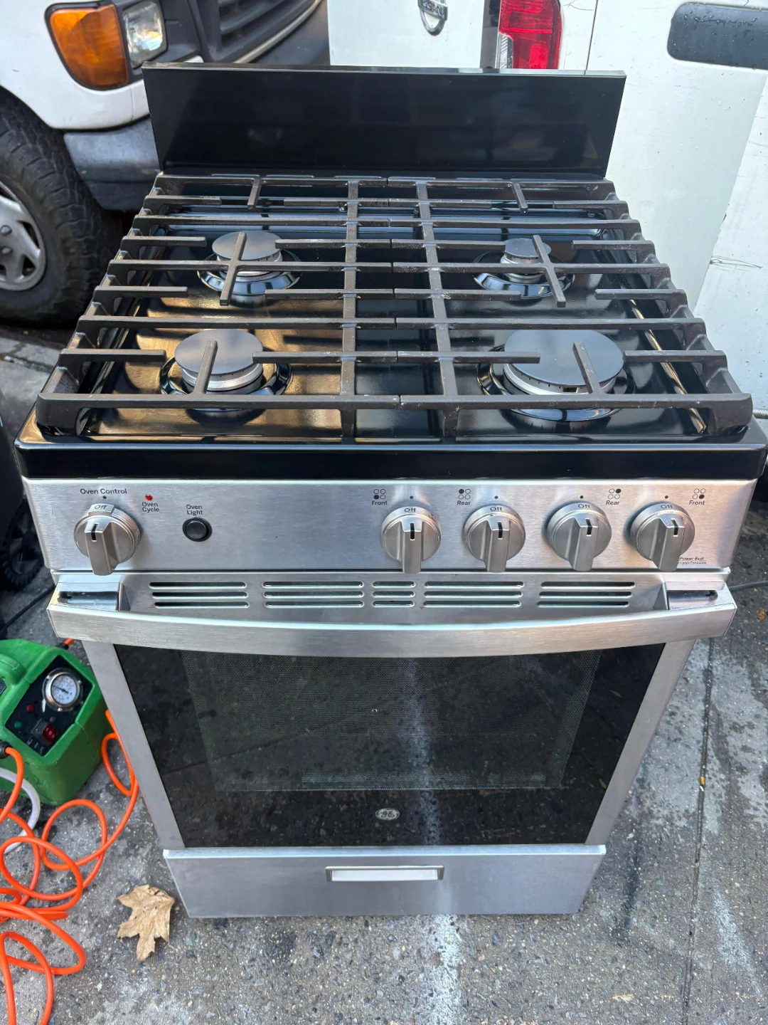 Ge 24in Stainless steel gas stove