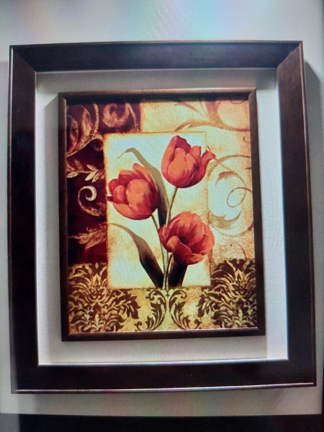 Framed Tulip Artwork - photo 2