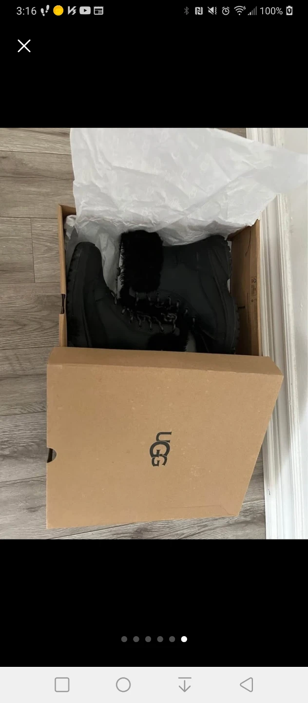 UGG Black Winter Boots
