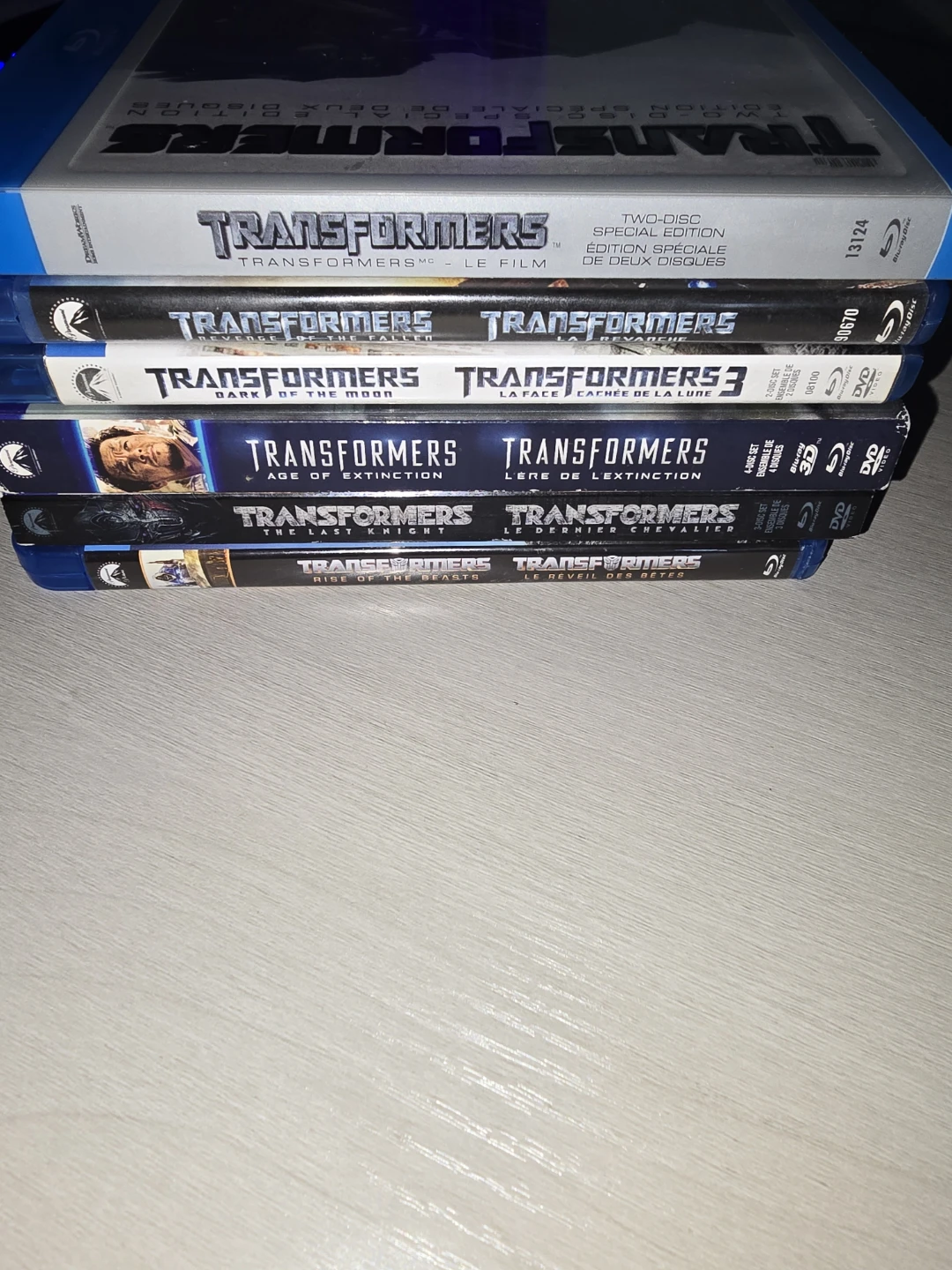 Transformers Blu-ray Movie Collection