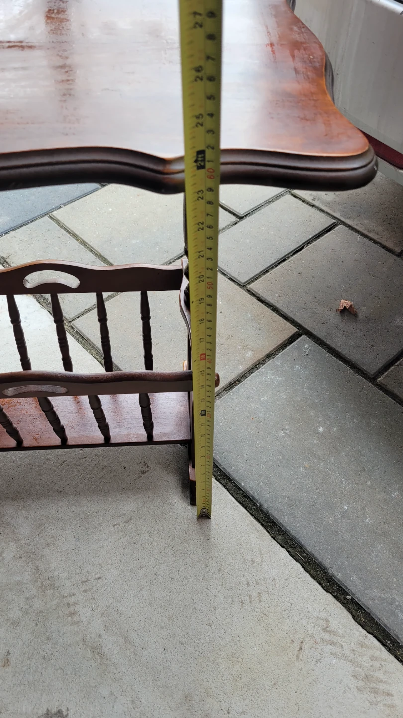 Wooden Magazine Table - photo 4