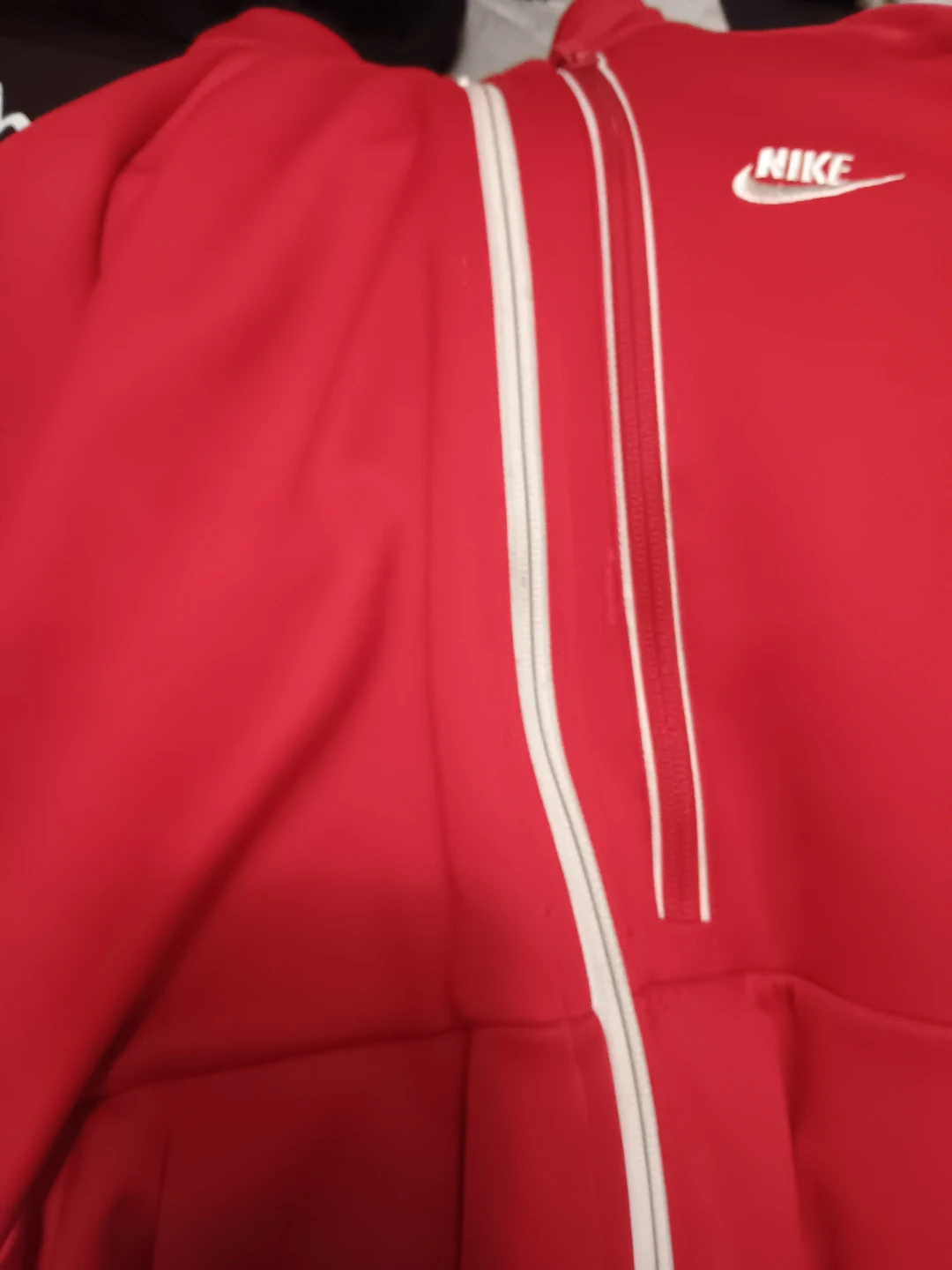 Nike Red Track Jacket - photo 2