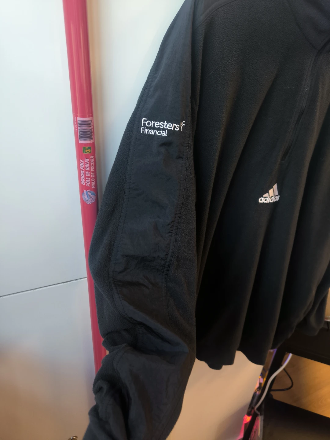 Adidas Fleece Quarter Zip - Black - XL - photo 3