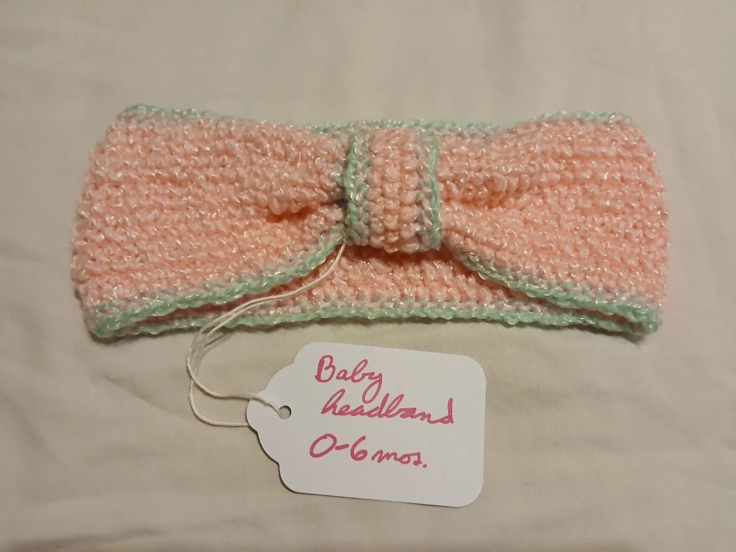 Handmade infant headbands