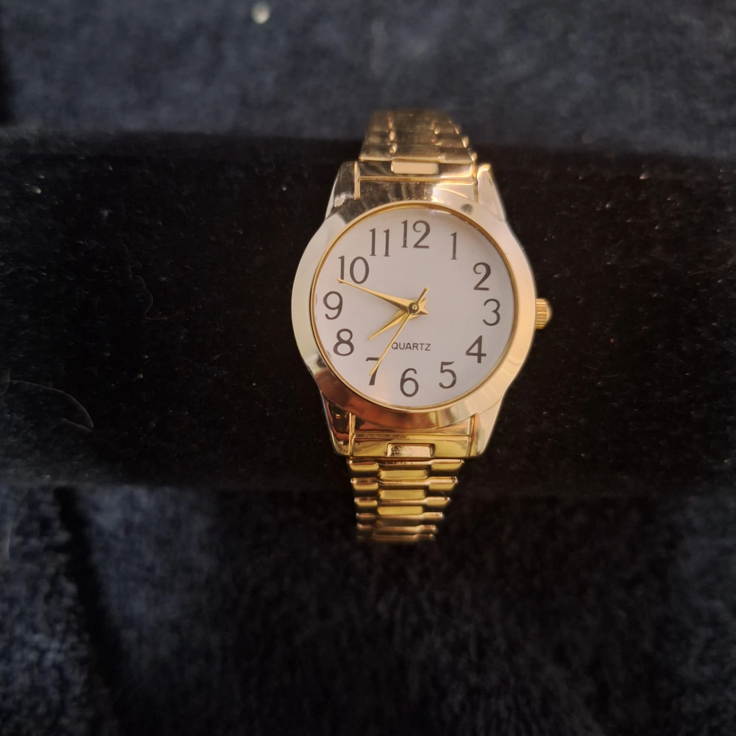 Gold Tone Quartz Watch