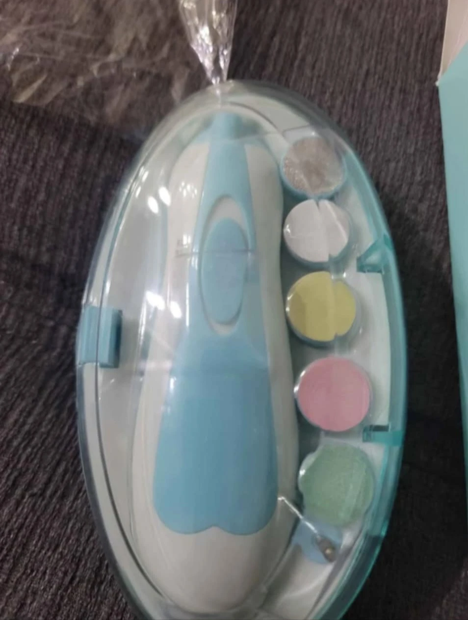 Baby Nail Trimmer - Electric Safe Baby Nail File,...