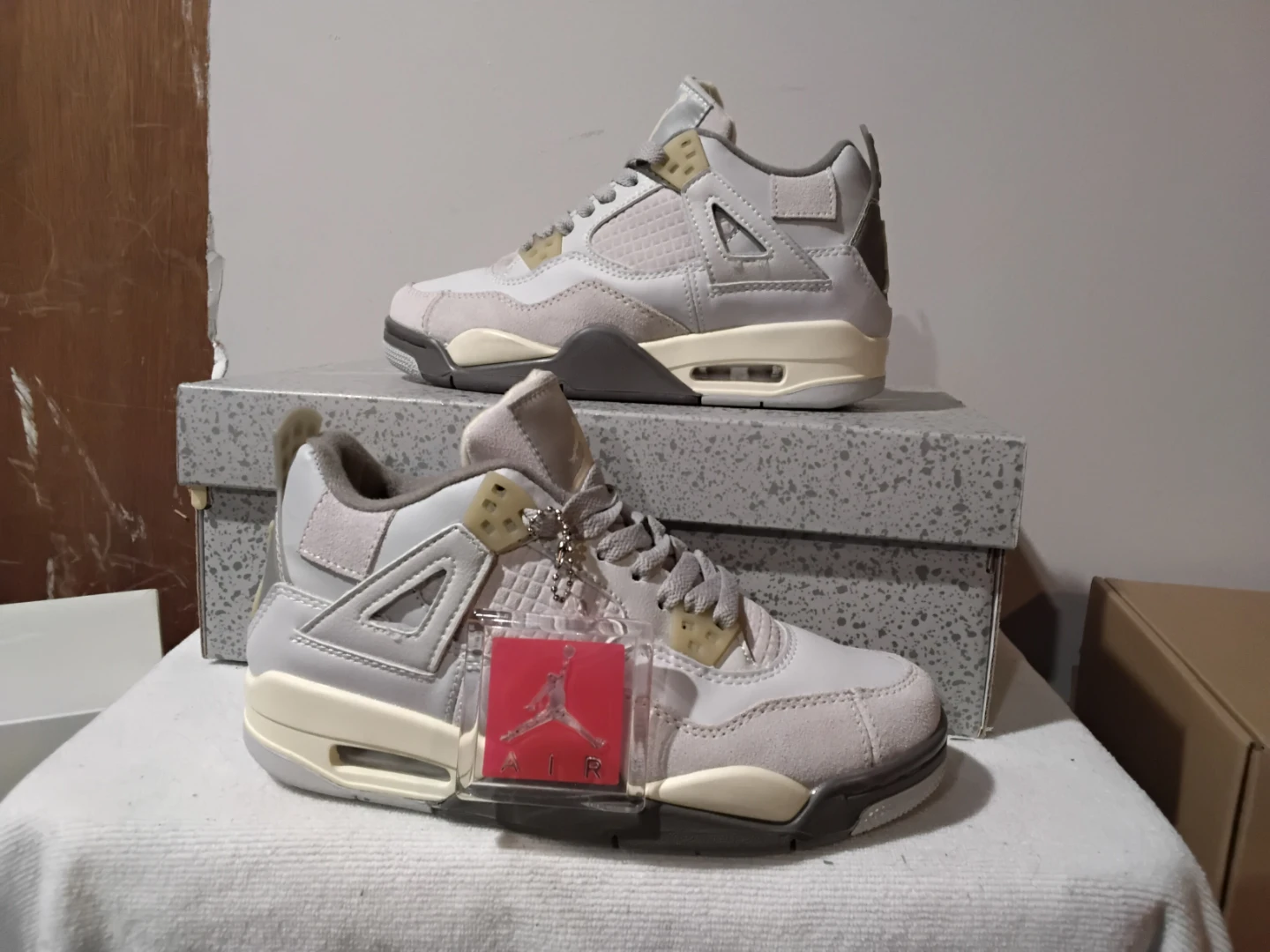 Air Jordan 4 Retro "Off-White" Sail - photo 2