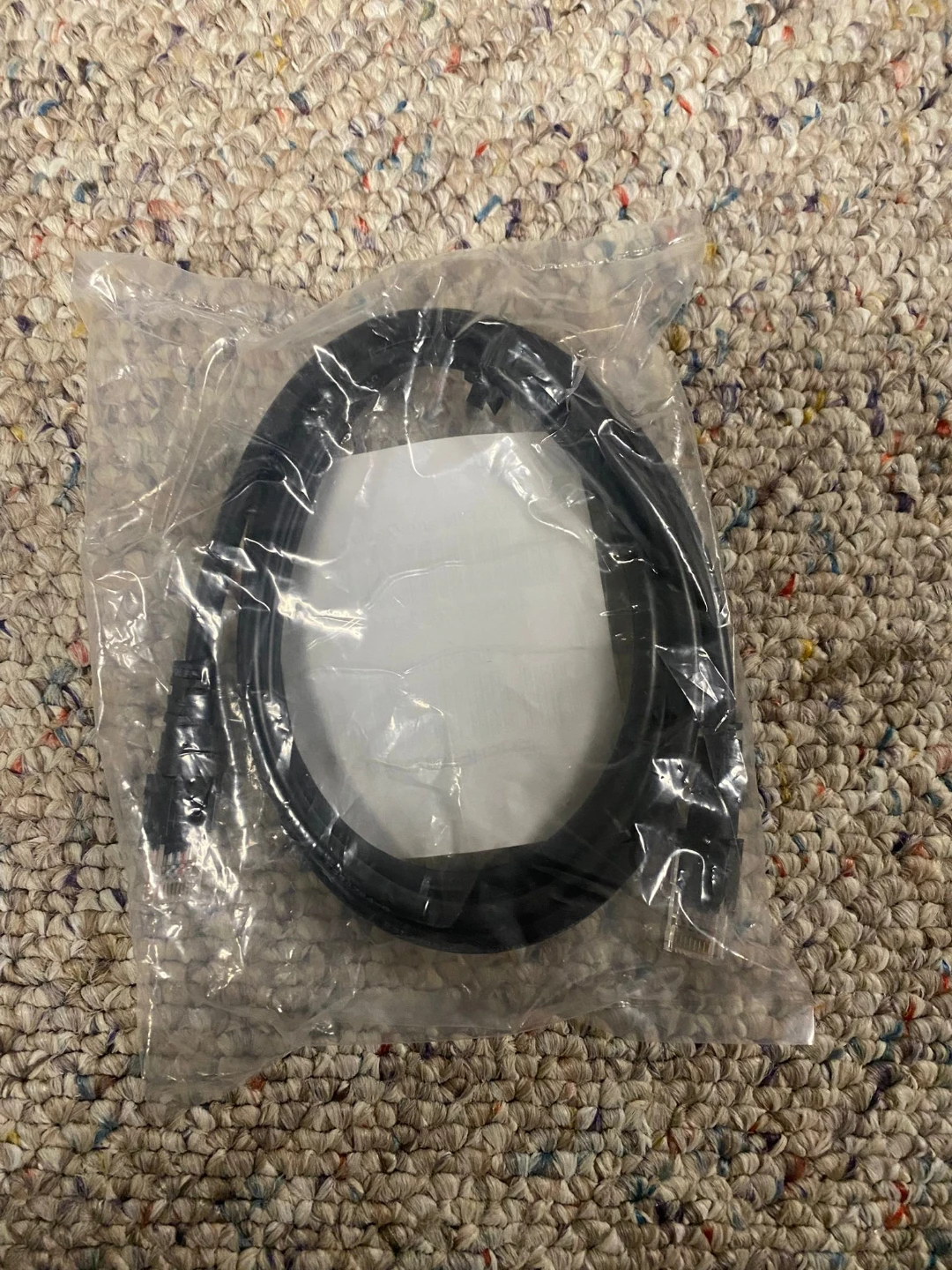Black Ethernet Cable