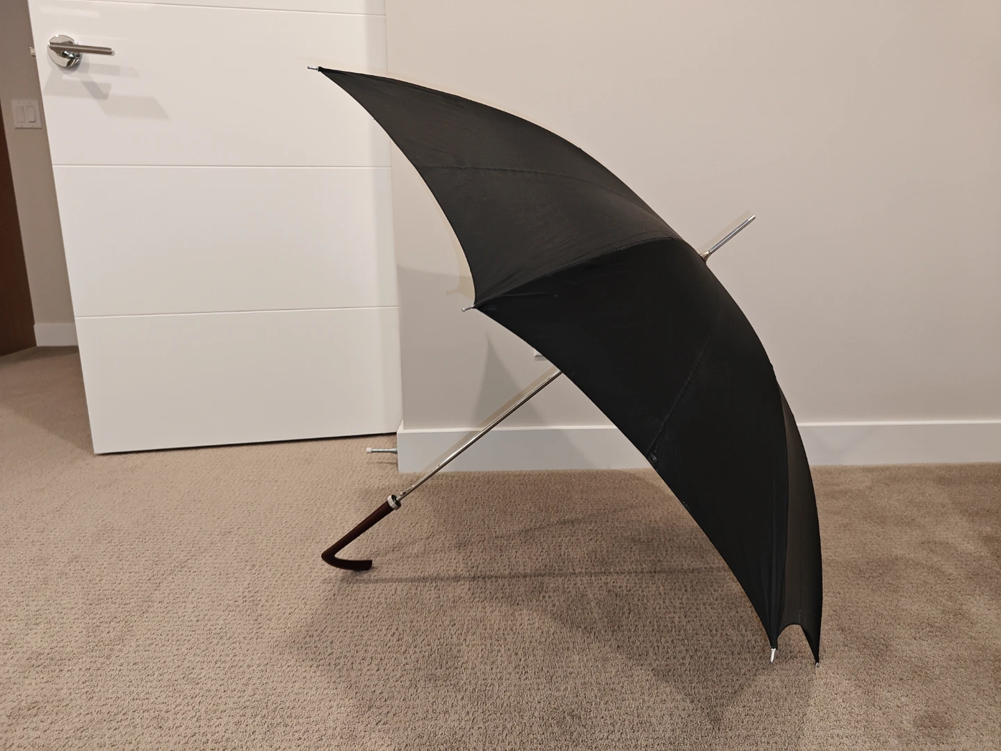 2-in-1 Walking Stick Umbrella - Automatic Open - 40" Canopy - photo 4