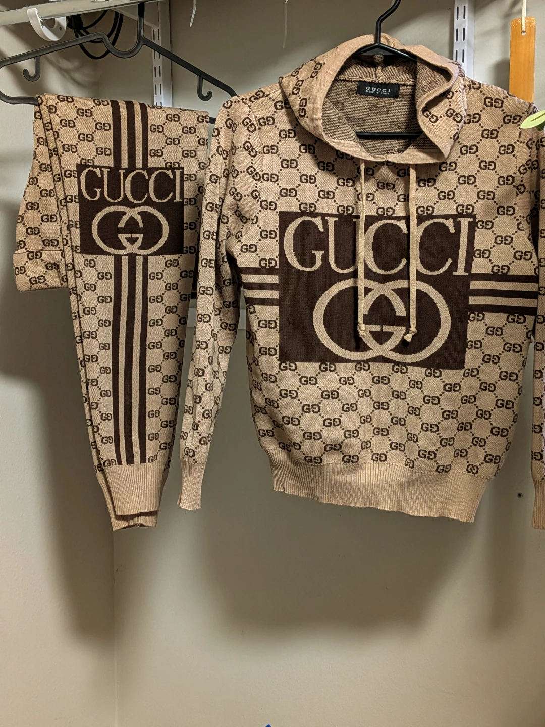 Gucci GG Monogram Hoodie and Pants Set - photo 2