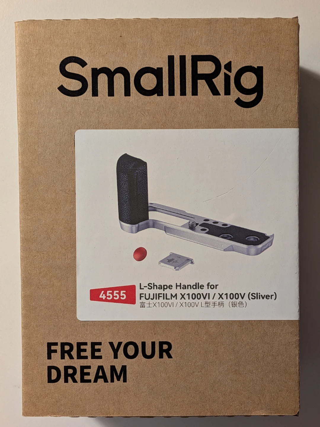 SmallRig L-Shape Handle for Fujifilm X100VI/X100V (Silver)