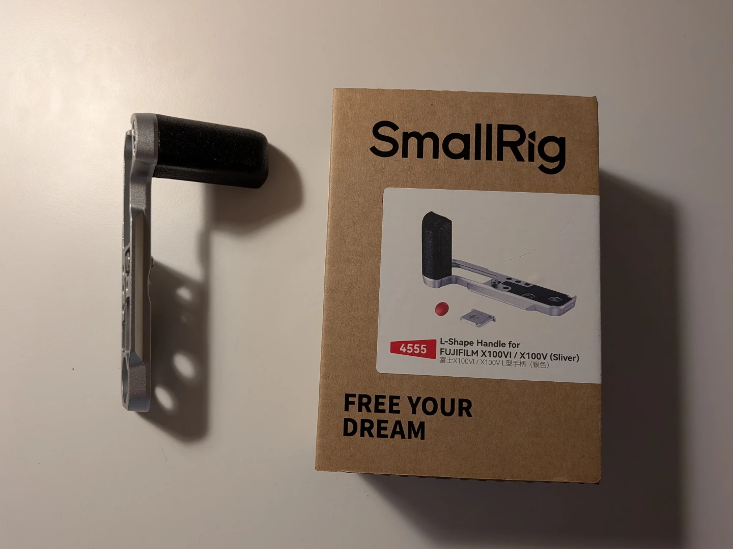 SmallRig L-Shape Handle for Fujifilm X100VI/X100V (Silver) - photo 3