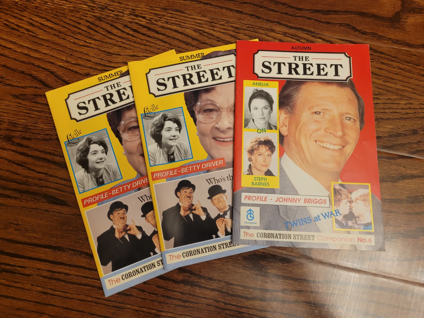 The Street Coronation Street Companion Magazines (Set of 6)