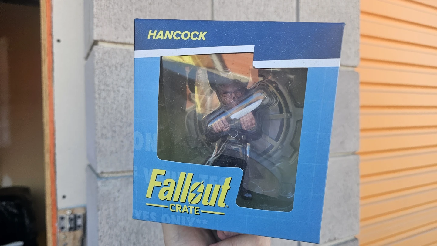 Fallout Crate Hancock Figure