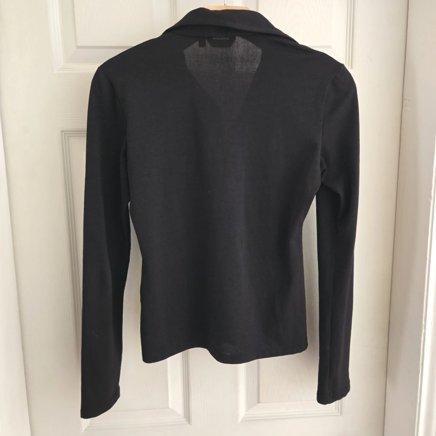 MEXX Women Black Long Sleeve Button-Up Shirt - photo 2