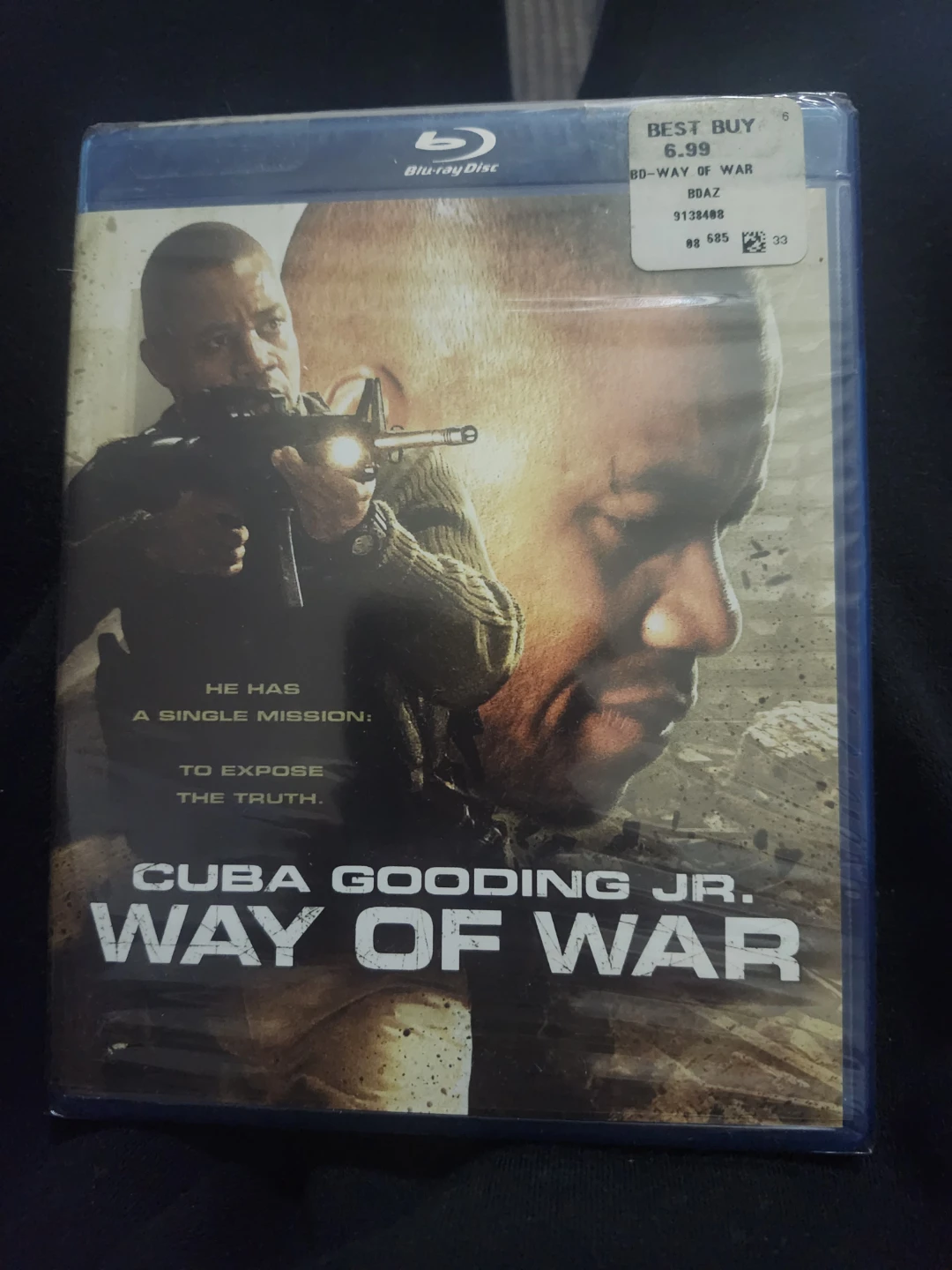 Cuba Gooding Jr. Way of War Blu-ray Disc