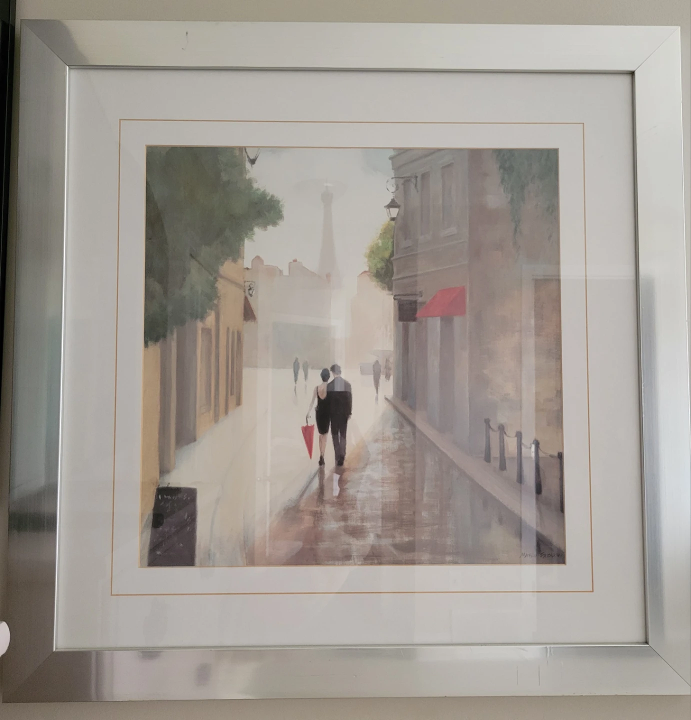 Framed paintings