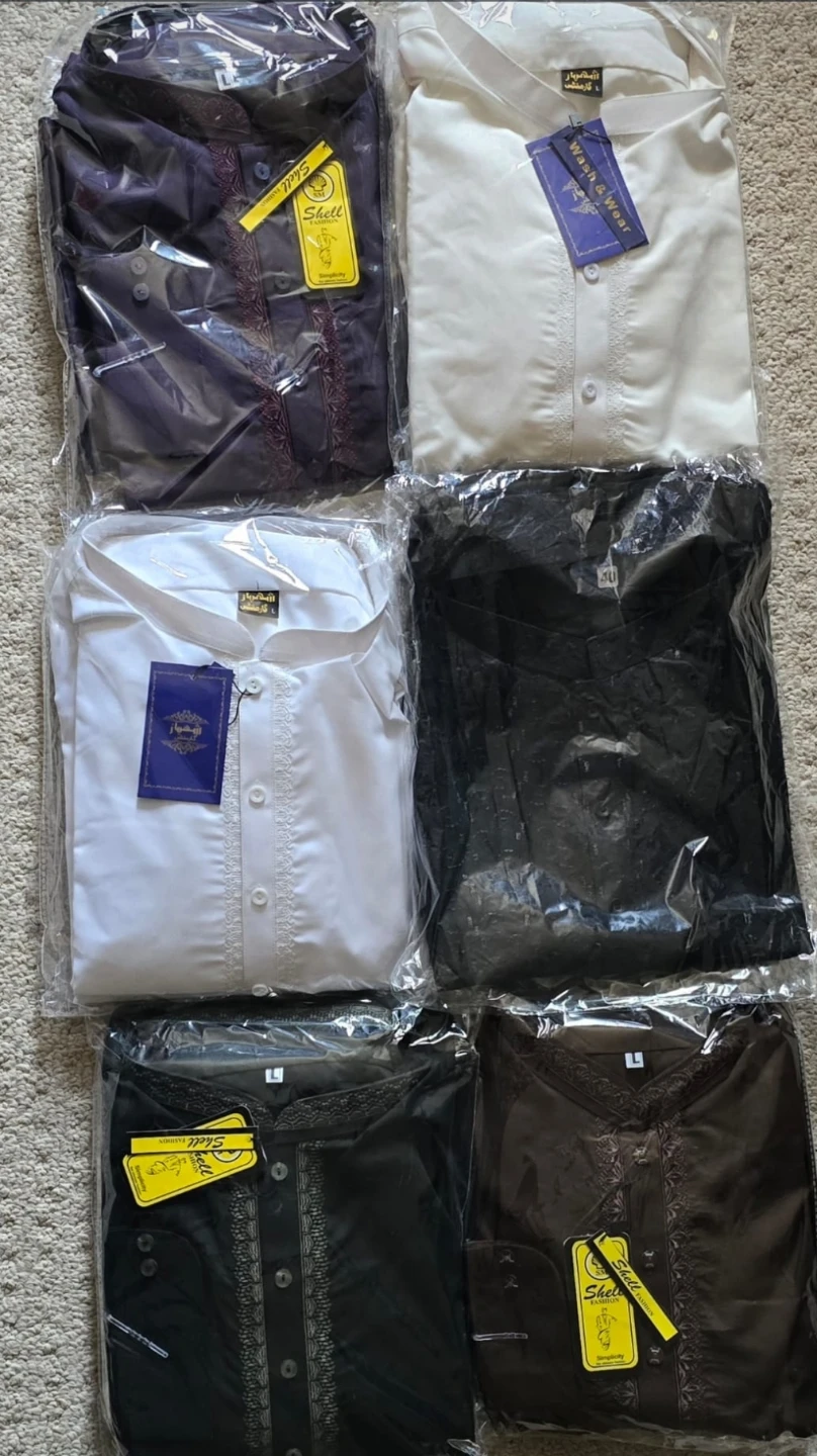 Men's shalwar kameez- Various Colors