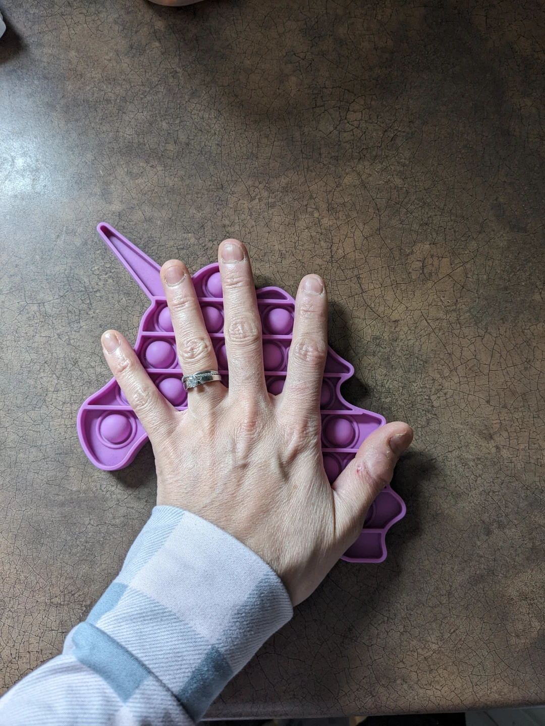 Unicorn Shaped Bubble Pop Toy - photo 2