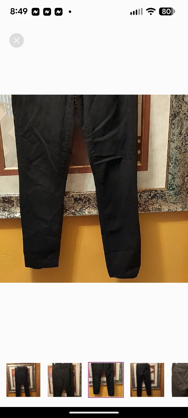 PAIGE Black Denim Ultra Skinny - photo 3