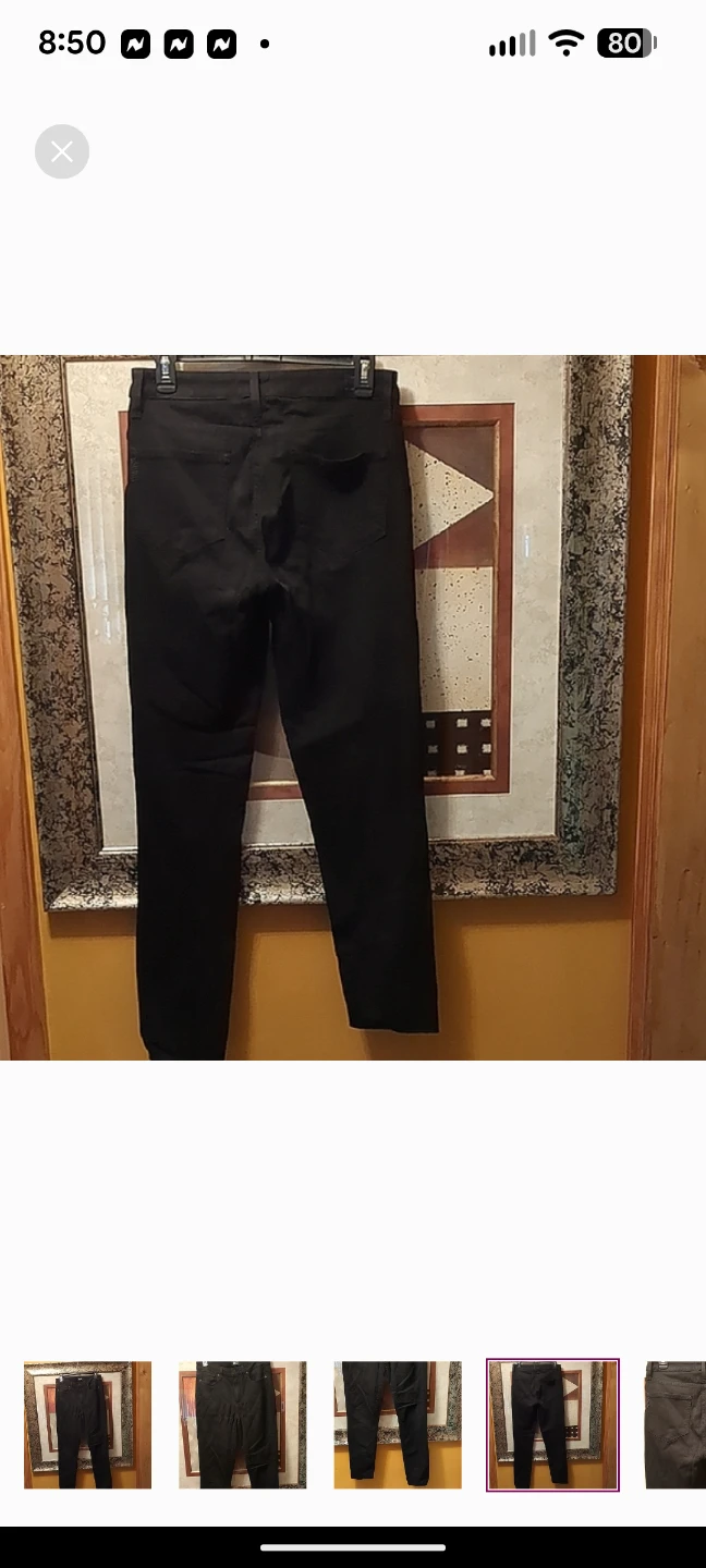 PAIGE Black Denim Ultra Skinny - photo 4