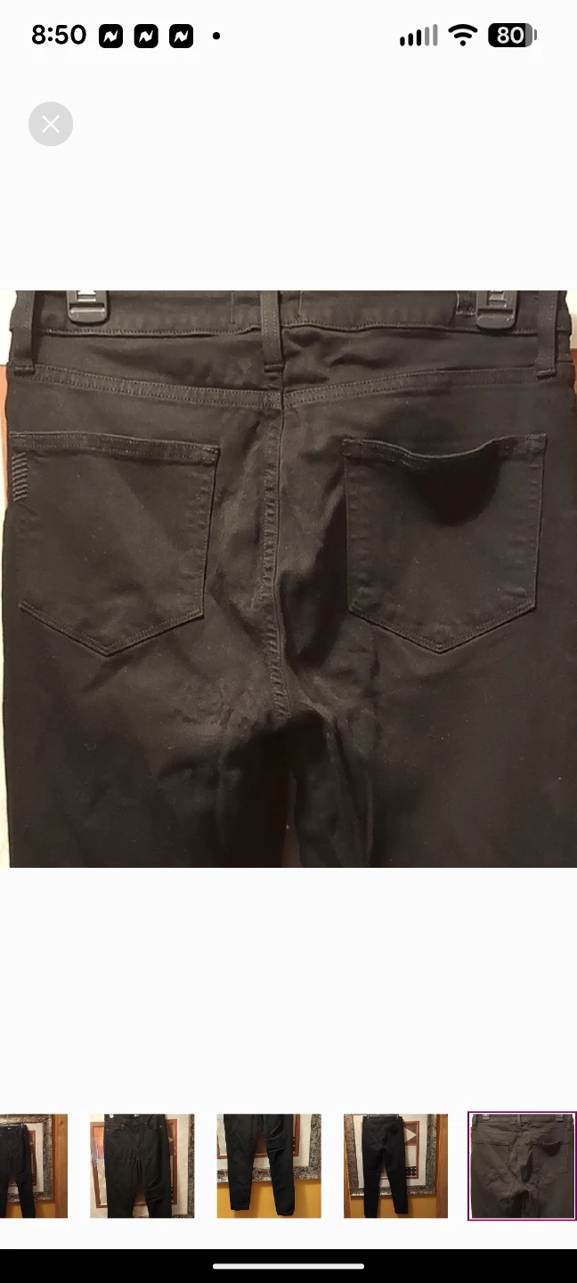 PAIGE Black Denim Ultra Skinny - photo 5