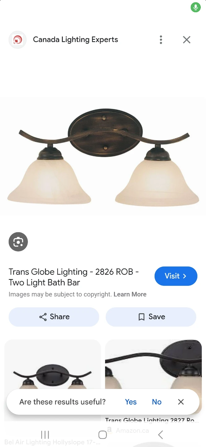 Trans Globe Lighting 2826 ROB Two Light Bath Bar