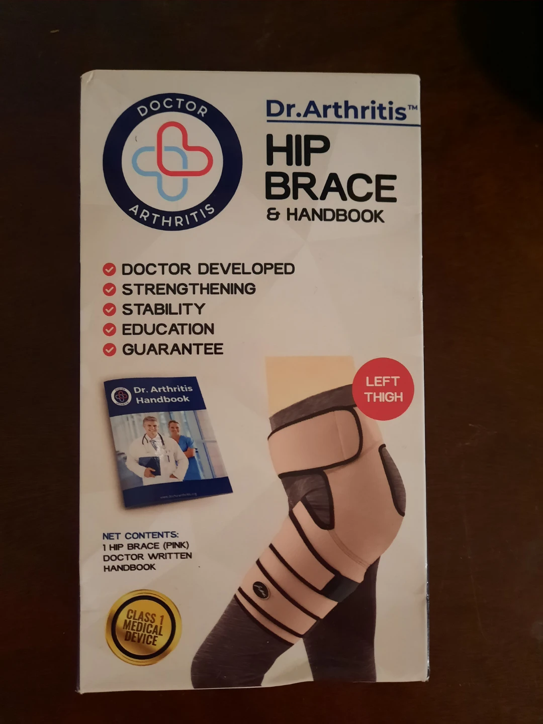Dr. Arthritis Hip Brace & Handbook L-XL