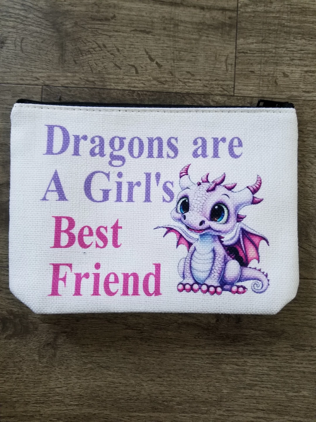 Dragons are a Girl's Best Friend Pouch