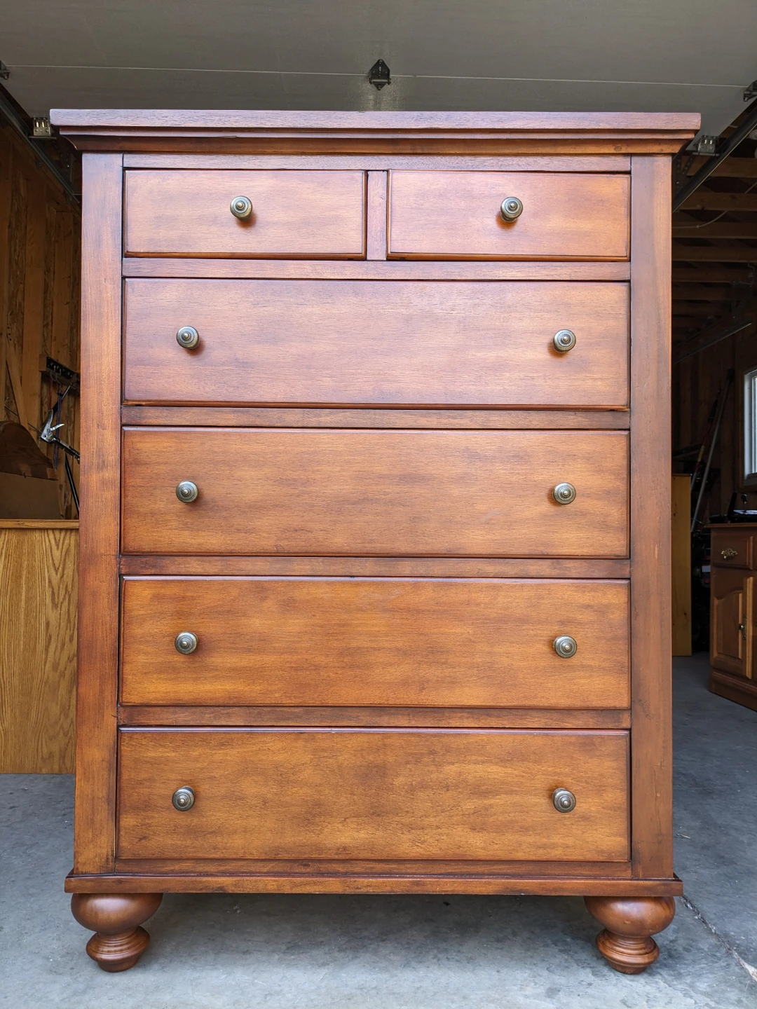 6 Drawer Chest in Walnut