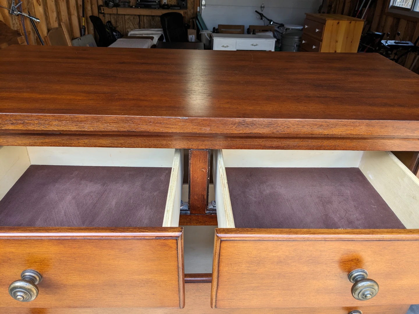 6 Drawer Chest in Walnut - photo 5
