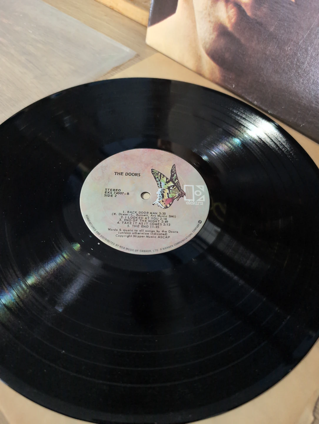 The Doors - S/T Debut Album Vinyl Record - photo 4