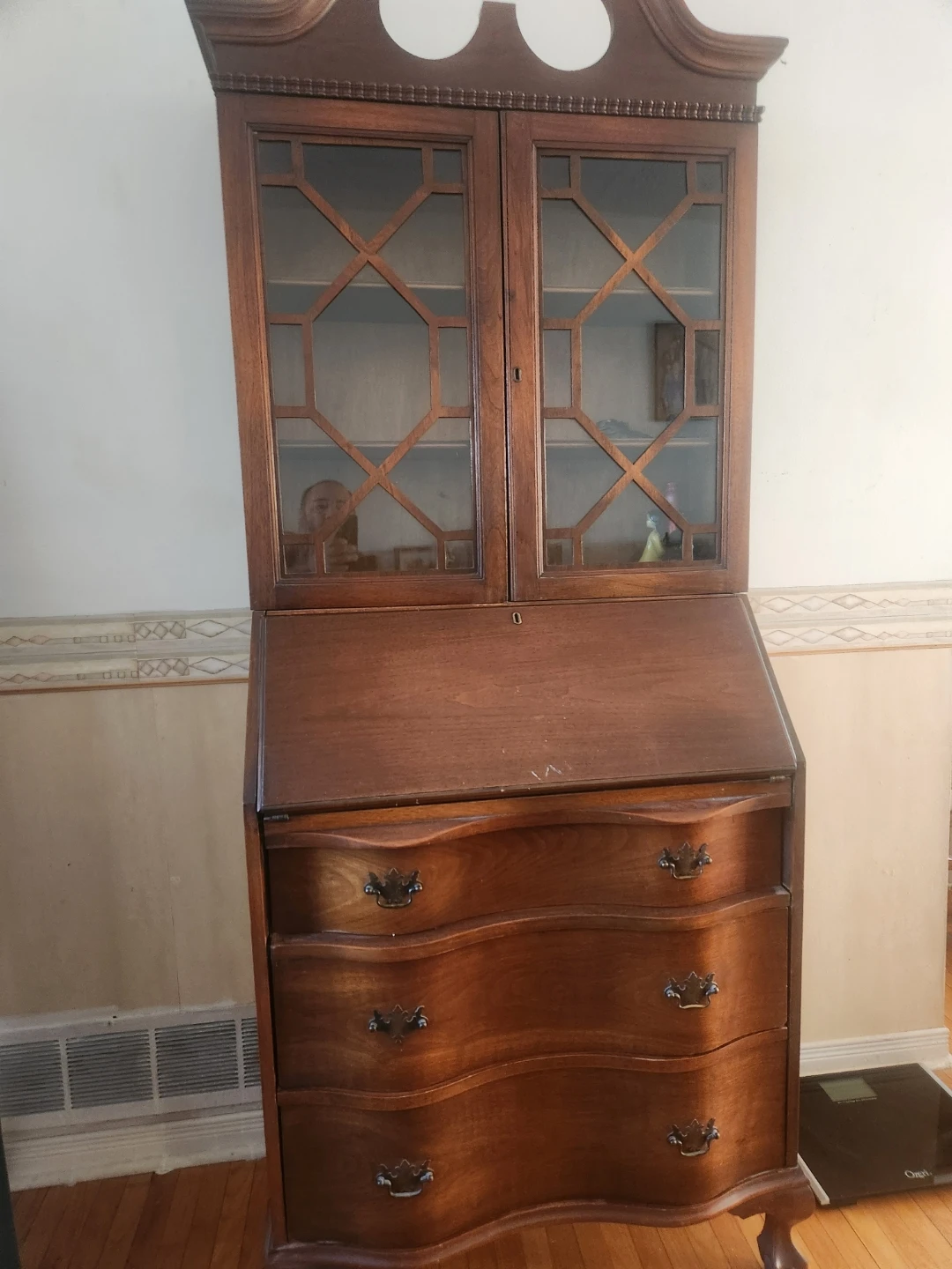 Vintage Secretary Desk with Hutch 80 years old