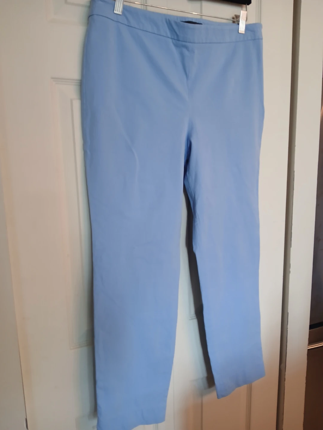 TALBOTS chatham ankle light blue pants, size 14 - photo 5