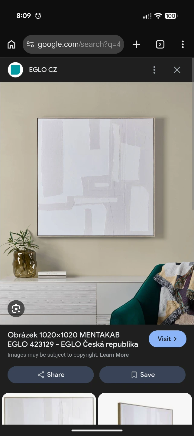 Brand new painting 102 cm by 102 cm - photo 3