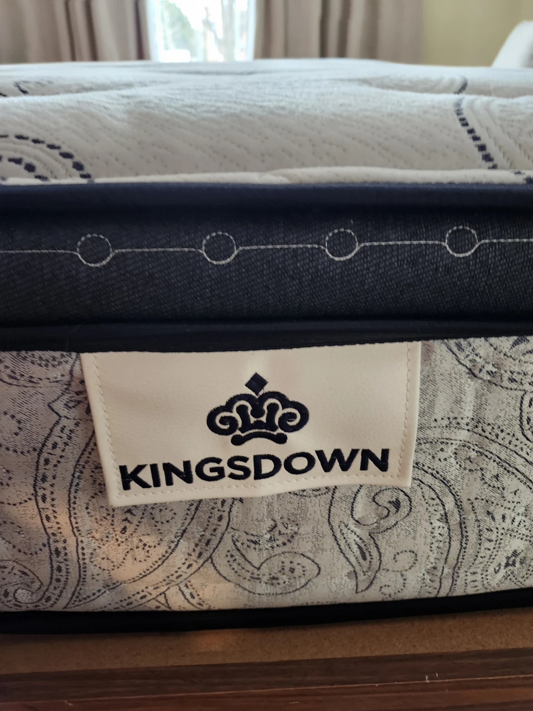 Kingsdown 39" Bainwick Twin Mattresses with storage bed base.