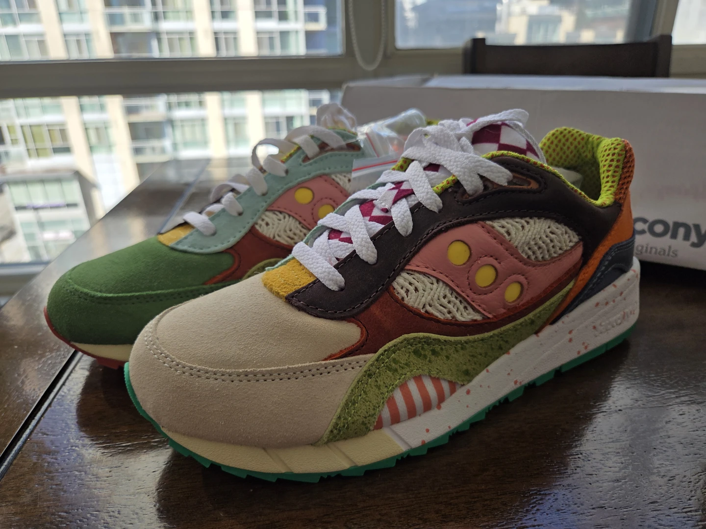 Saucony Originals "Shadow 6000" "Sweet " "Street" Sneakers