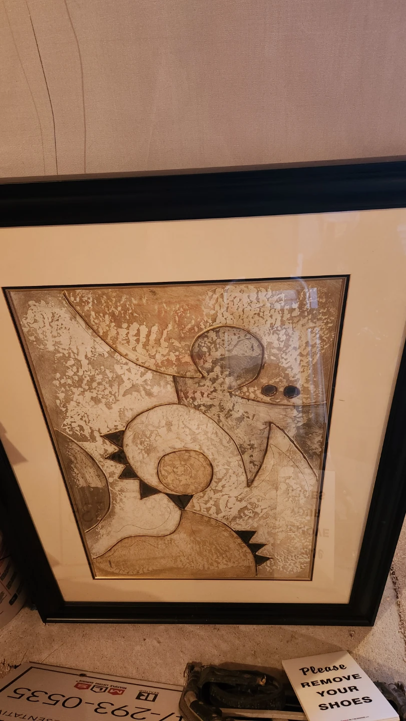 Framed Abstract Wall Art